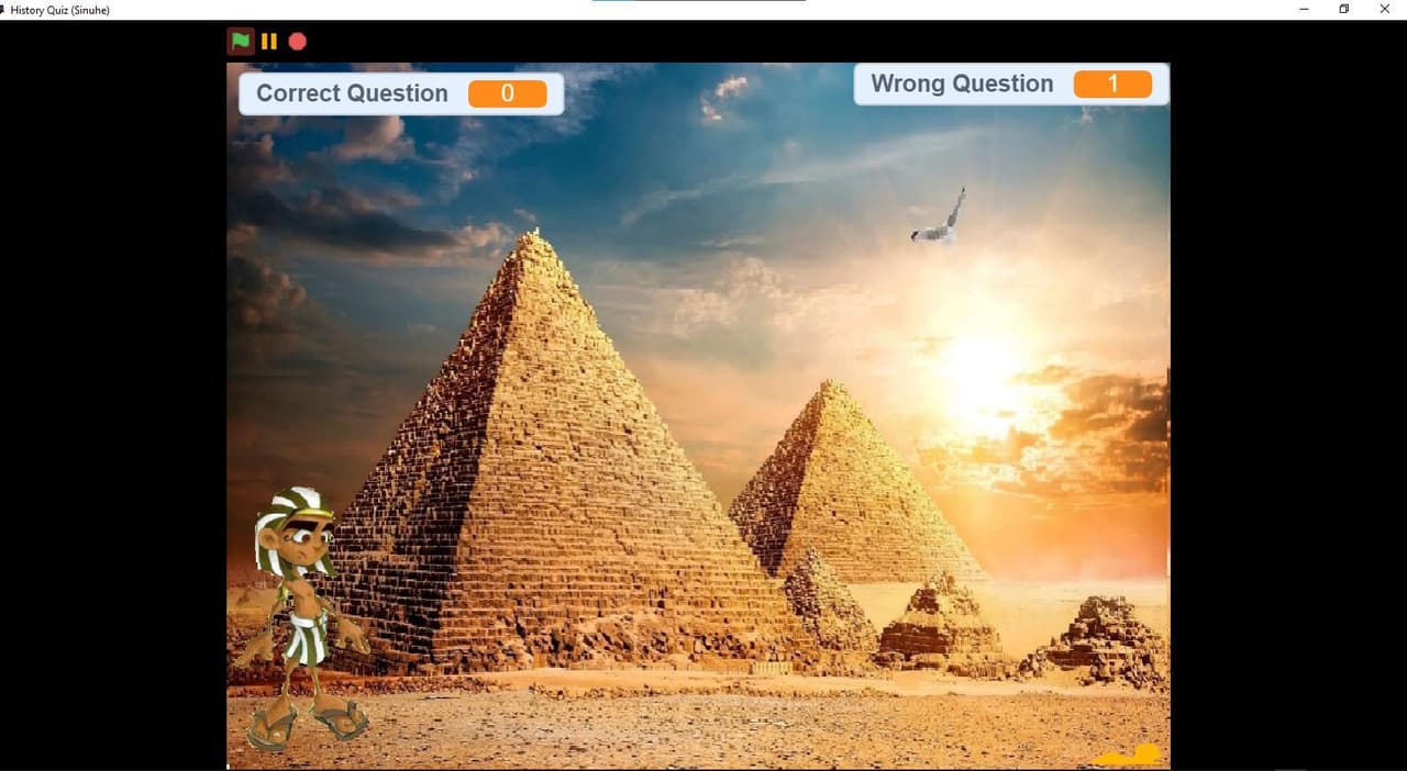 History Quiz With Sinuhe (لعبة أسئلة تاريخ)
