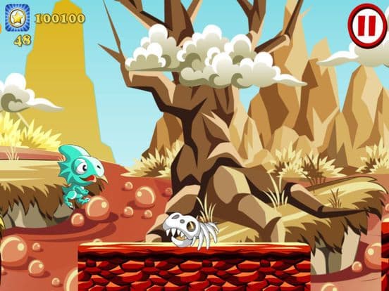 A Baby Dino Adventure Run screenshot 2