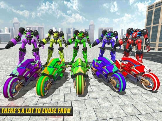 Tron Bike Transform Robot - Life Rider screenshot 4