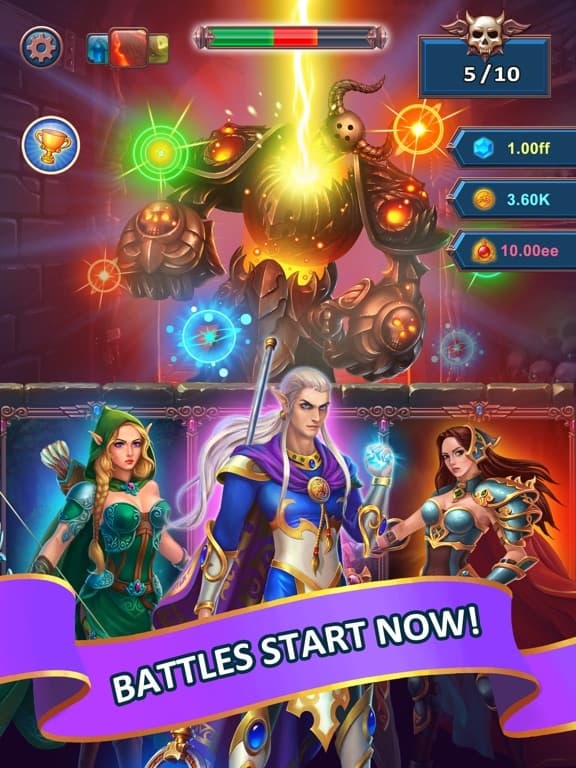 Epic Age Clicker slay legendary bosses & monsters screenshot 3