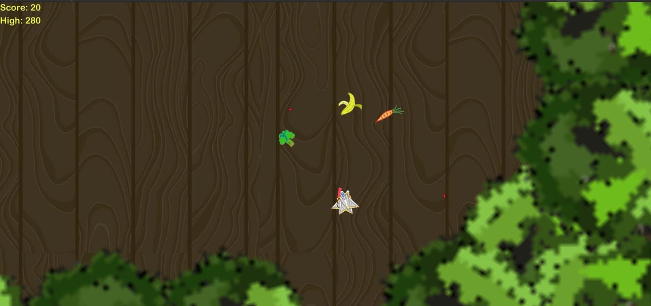 Food Fight 2D Shooter screenshot 2