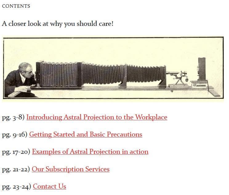 Astral Projection for the Modern Business screenshot 2