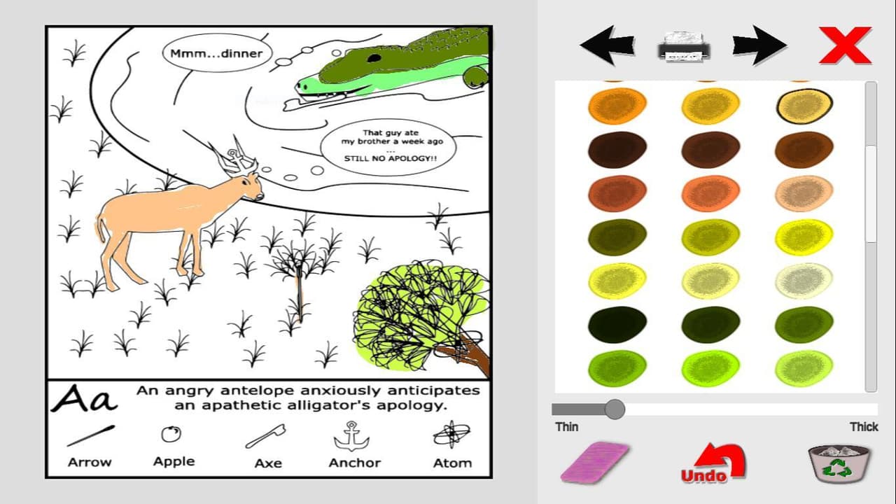 Color (itch) (Adams Family Apps) screenshot 3