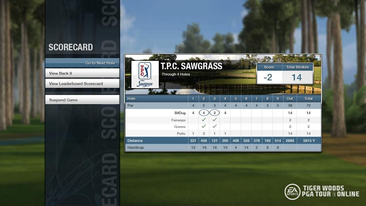 Tiger Woods PGA Tour Online screenshot 4