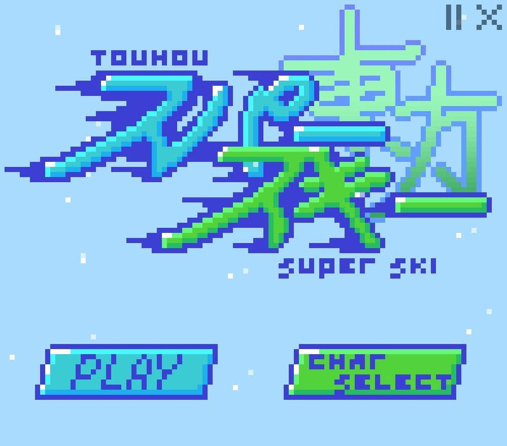 Touhou Super Ski screenshot 2