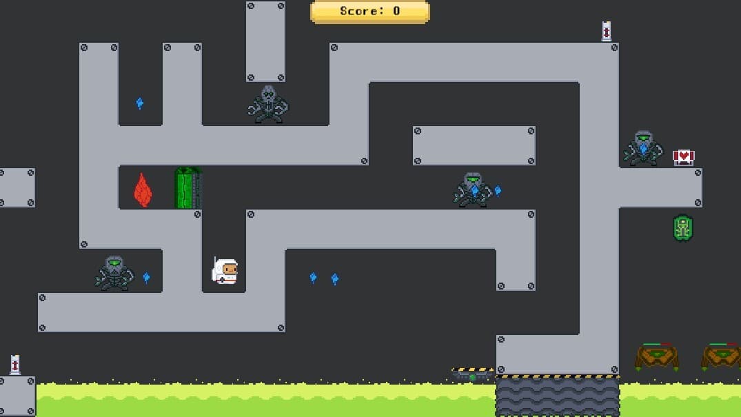 2d Platformer "Spaceship Adventure"
