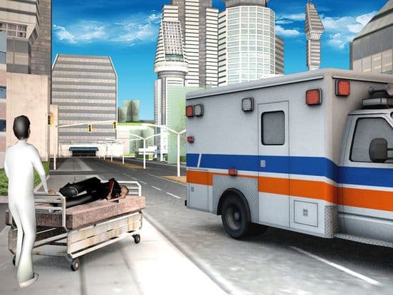 City Ambulance Driving Game 2017: Emergency Racing screenshot 5