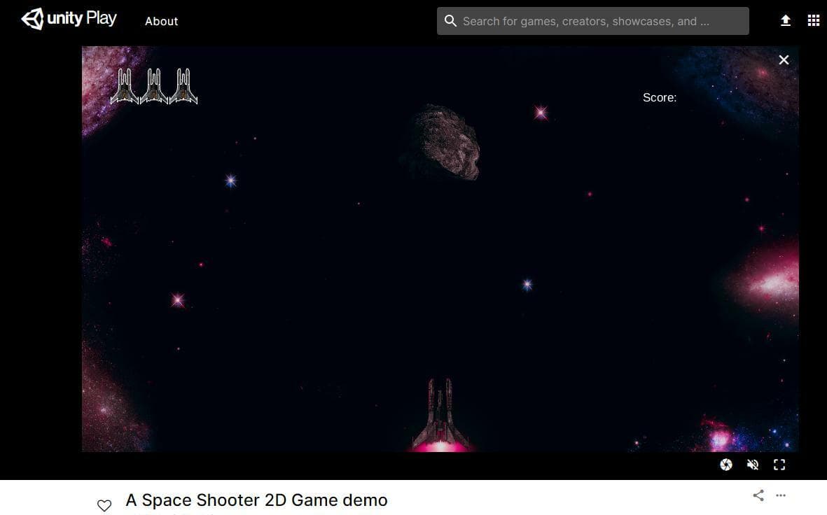 Space Shooter Demo (chuey74) screenshot 2