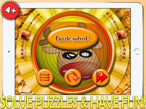 Rotate 2 Learn HD – Full FREE Christmas Edition Puzzles screenshot 5