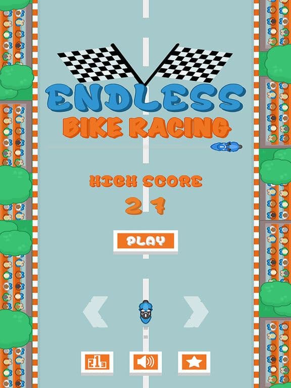 Endless Bike Racing screenshot 2