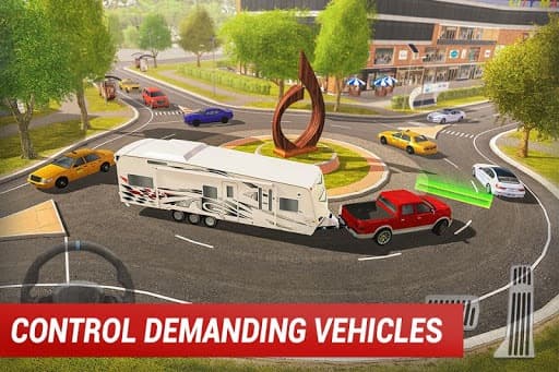 Roundabout 2: A Real City Driving Parking Sim screenshot 3