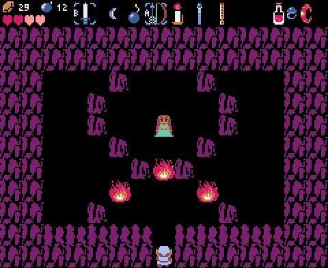 Mini Zelda on Pyxel ミニ ゼルダ (uzumakey)