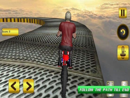 Stunt Bike Rider On Impossible screenshot 3