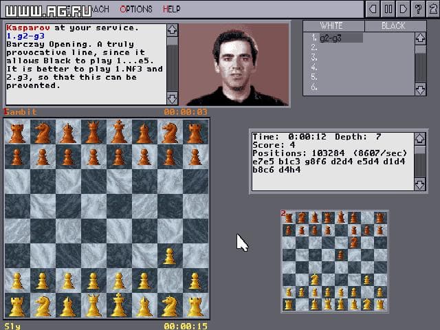Kasparovs Gambit screenshot 3