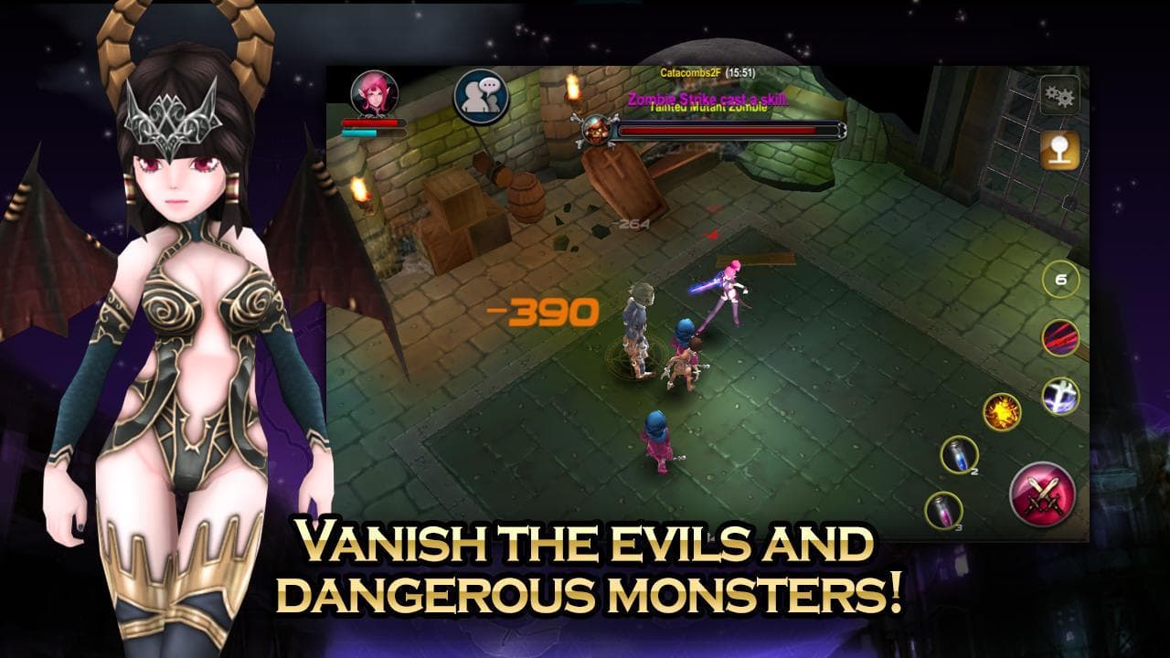 Moon Quest: Dungeons Dark screenshot 3