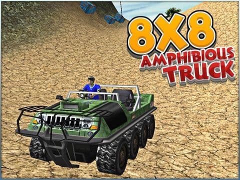 8X8 Amphibious Truck screenshot 2