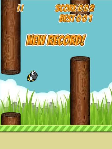 Flappy Bug Free Game screenshot 4