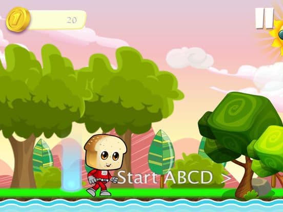 ABC Toast Boy Run screenshot 4