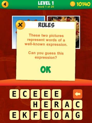 2 Pics 1 Phrase Word Game screenshot 4