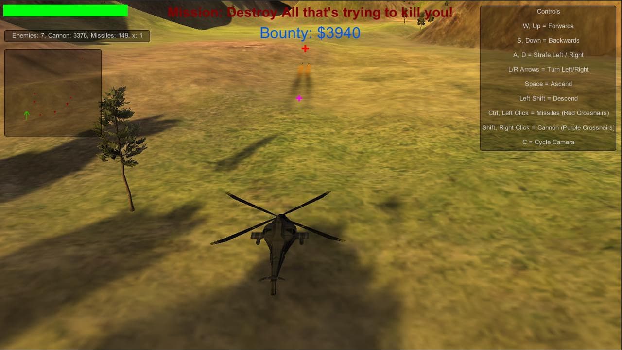 Gunship Assault 3D Lite screenshot 4
