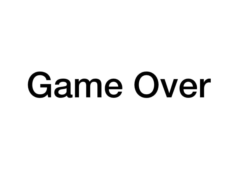 Game Over (itch) (KY-SENSEI)