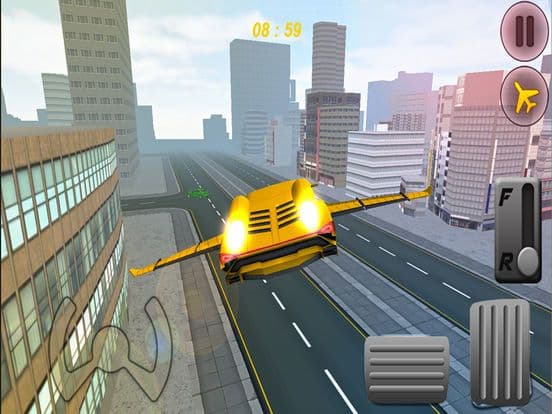 Sports Car Flying Simulator screenshot 2