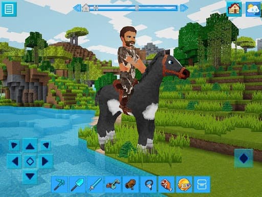 AdventureCraft: 3D Block Building & Survival Craft screenshot 2