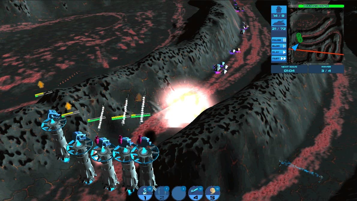 Galactic Tower Defense screenshot 2