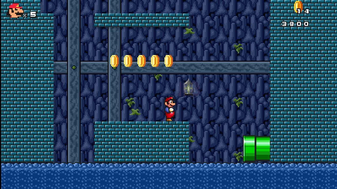 Super Mario Bros. 1-1 Winter Special screenshot 3