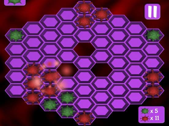 Infexxion - hexagonal board game screenshot 3