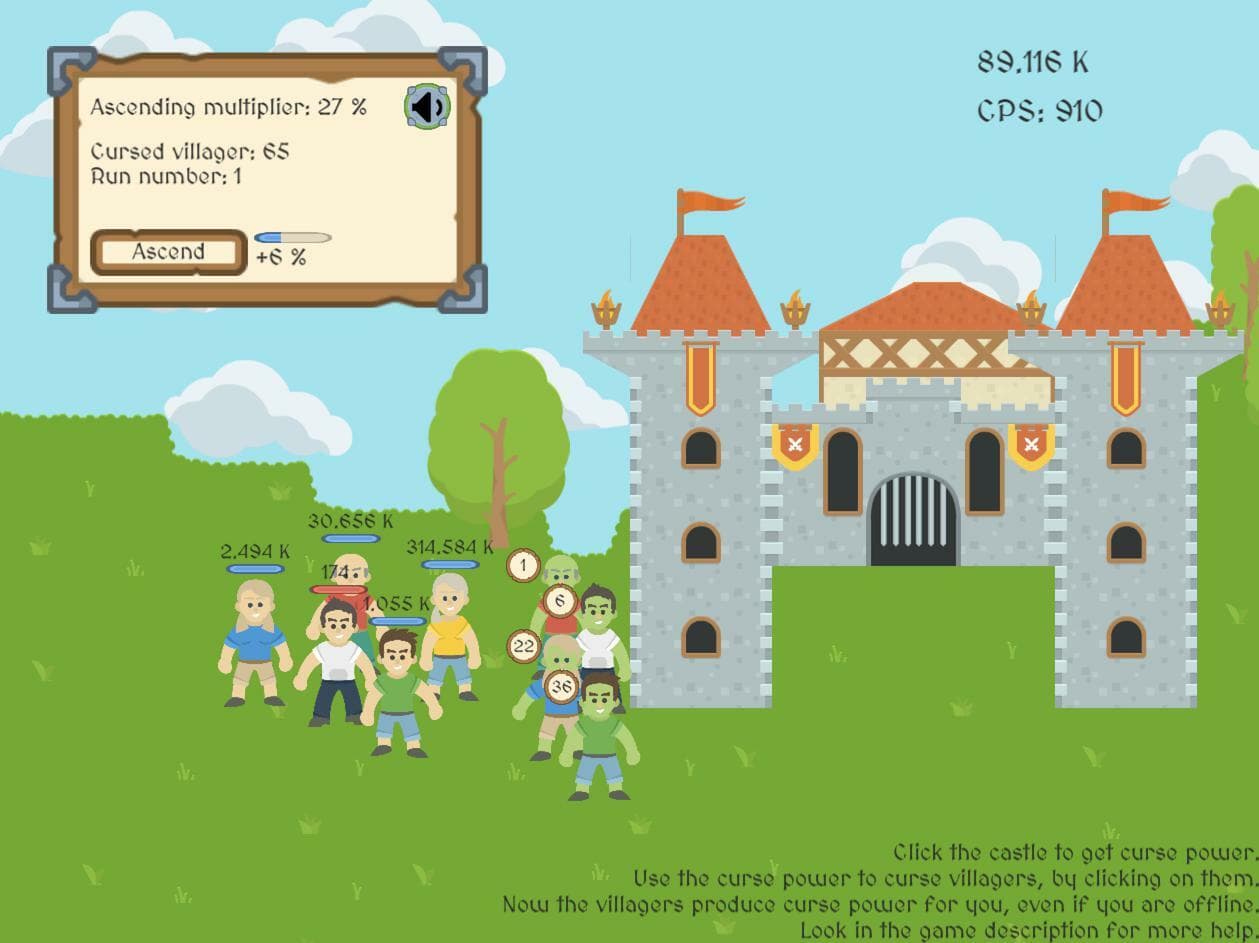 Cursed Idle Clicker screenshot 2