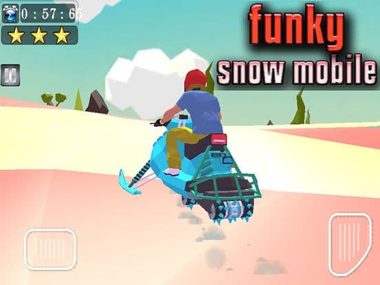 Funky Snow Mobile screenshot 4