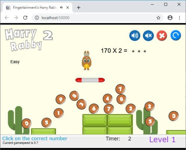 HarryRabby 2 Multiply by even numbers FREE Version screenshot 2
