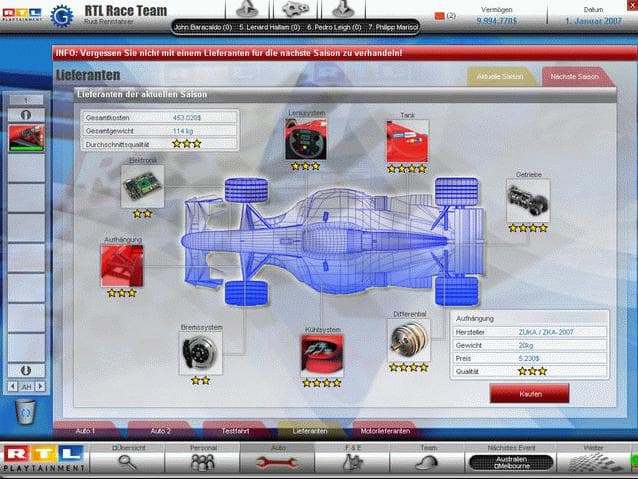 RTL Racing Team Manager screenshot 5