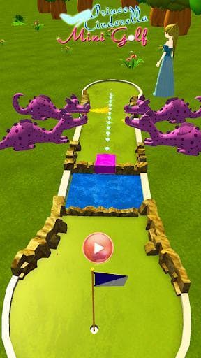 Princess Cinderella Mini Golf screenshot 2