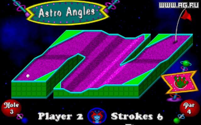 Fuzzys World of Miniature Space Golf screenshot 6