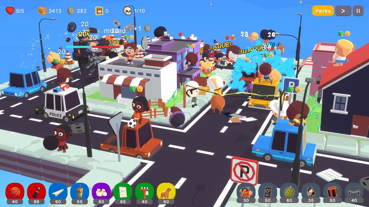 Kooky Kids Fort Defense screenshot 2