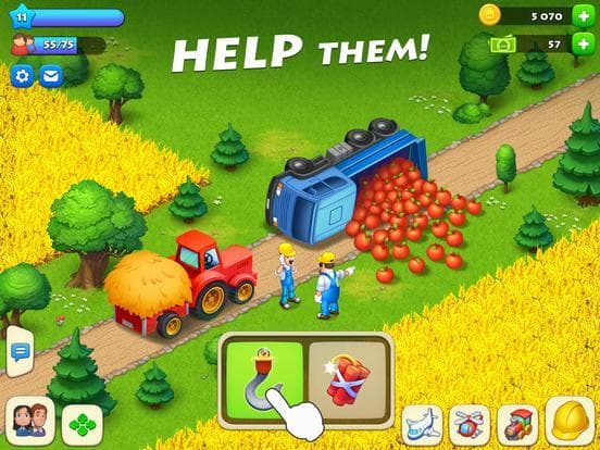 Township: Farm & City Building screenshot 2