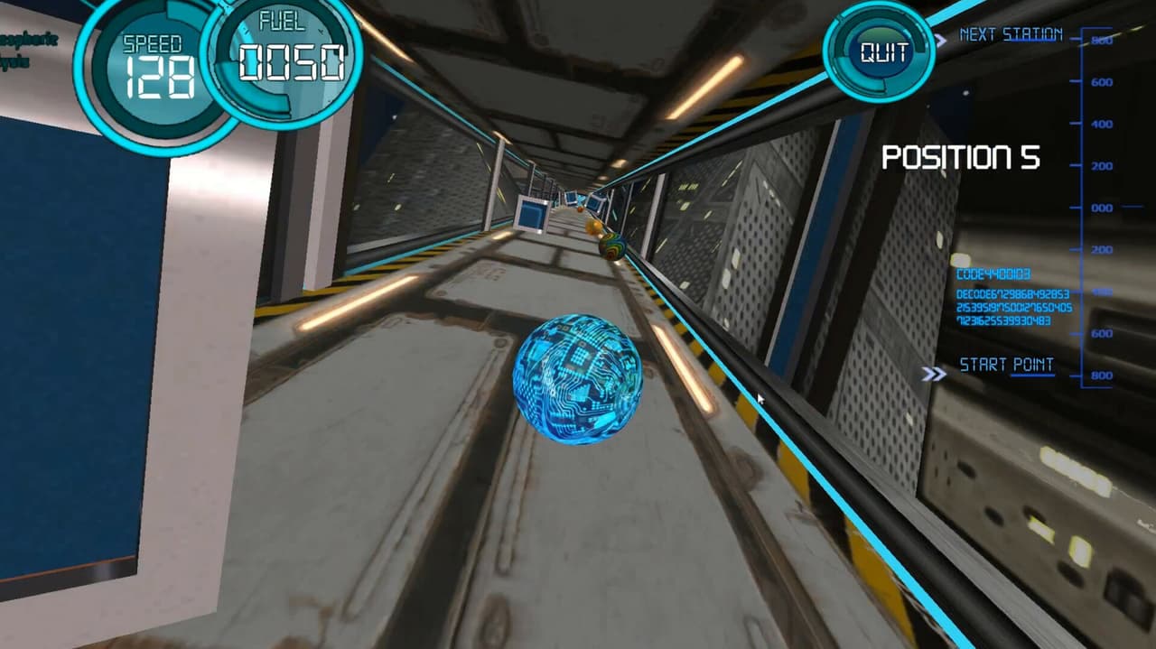 Marble Ball Racing