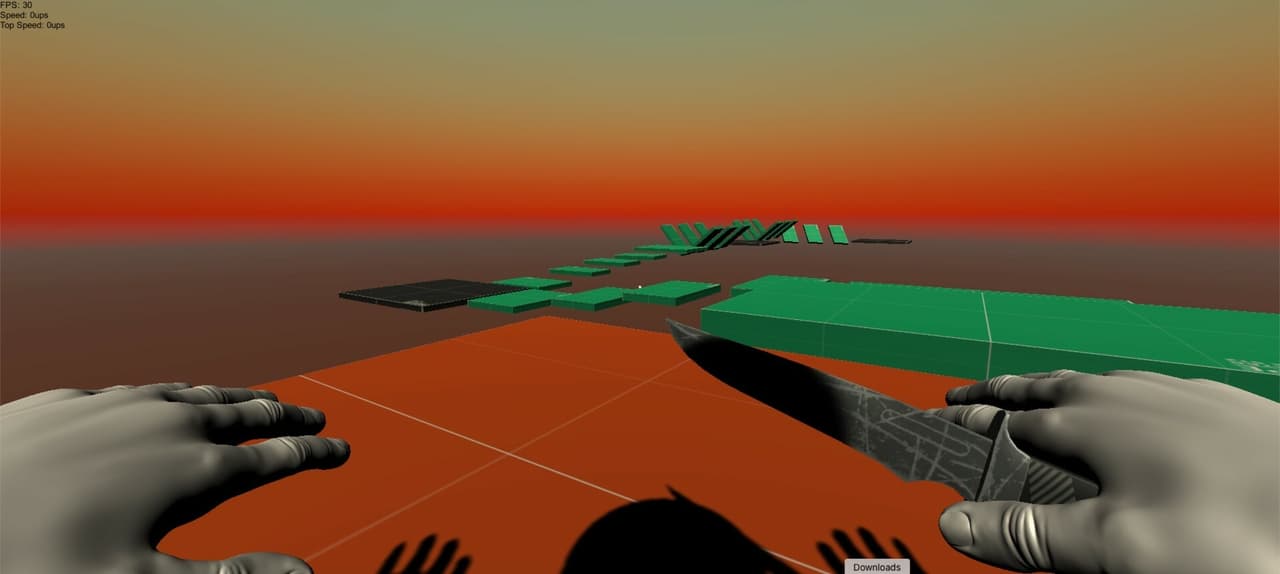 *NEW* SCUFFED EPIC BHOP SIMULATOR 2023 (POG CHAMP) screenshot 4