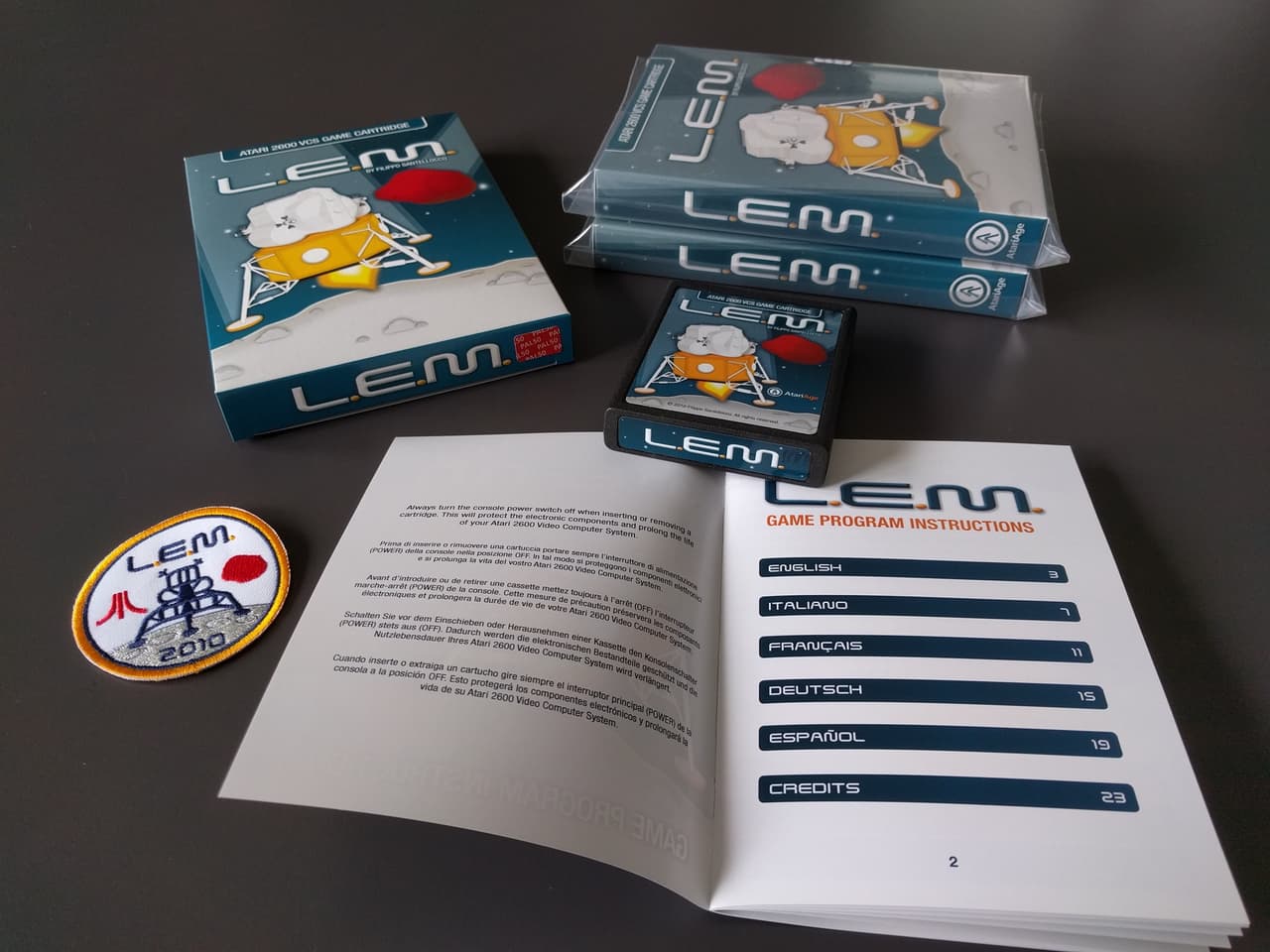 L.E.M. Lunar Excursion Module (Atari 2600 VCS) screenshot 5