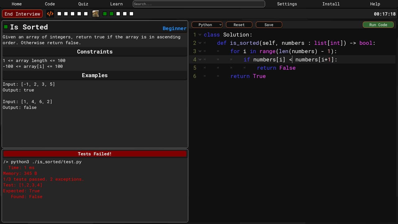 Code Trainer screenshot 3