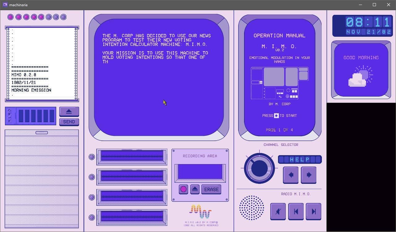 Machinaria 1982 screenshot 2