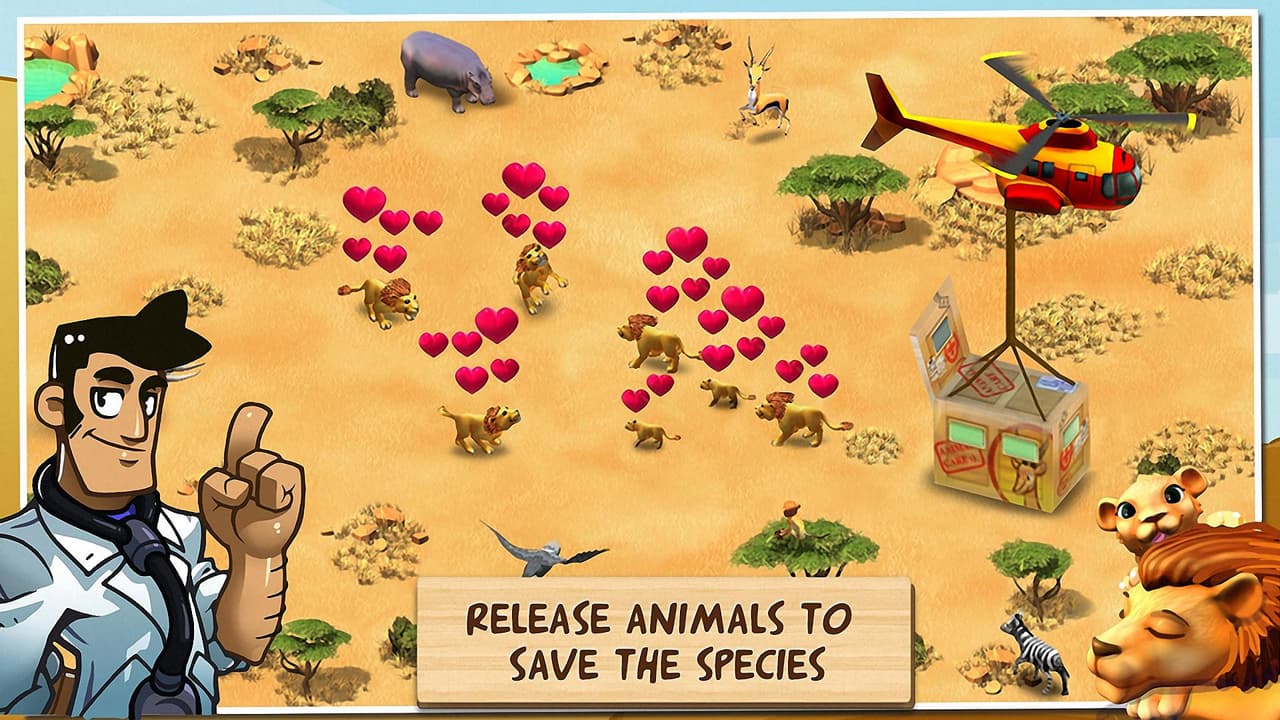 Wonder Zoo - Animal rescue ! screenshot 3