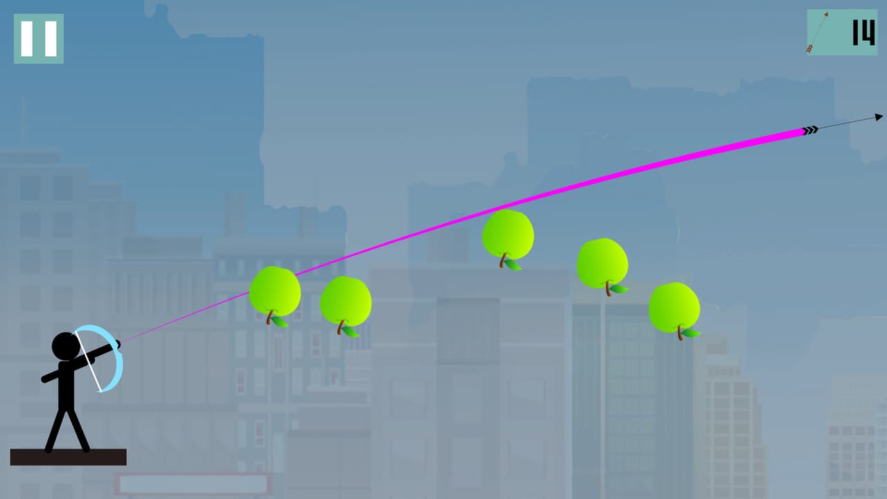 Stickman - Killer of Apples screenshot 3