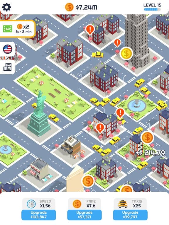 Taxi Idle 3D