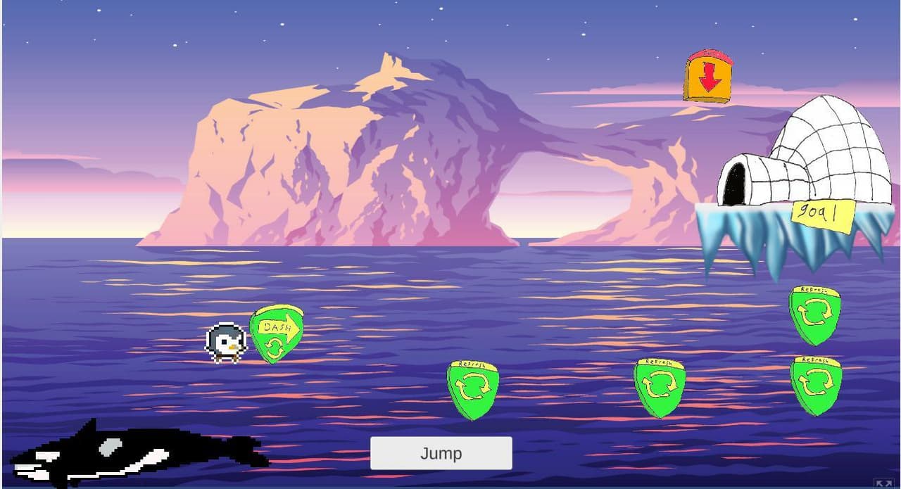 Penguin Run (itch) (Omega grim) screenshot 3