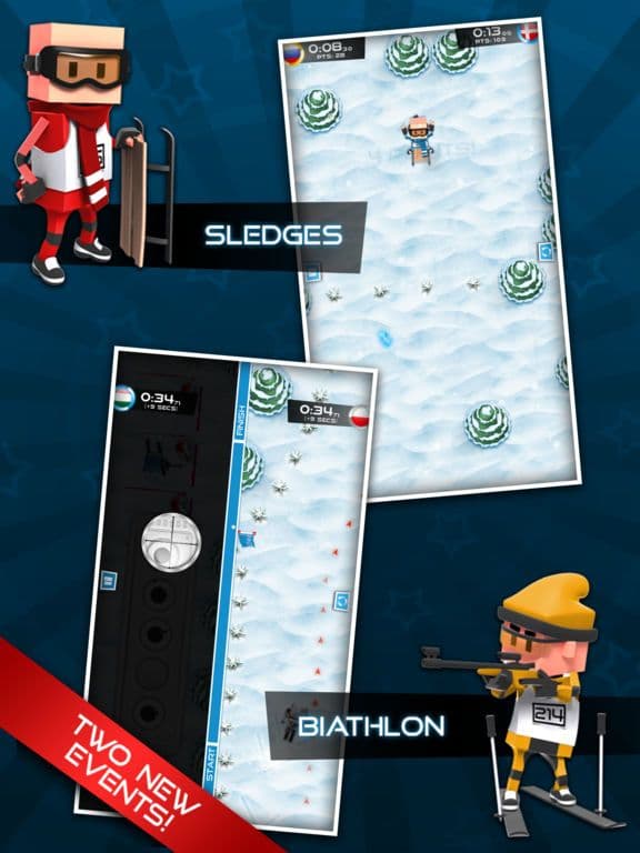 Flick Champions Winter Sports screenshot 2