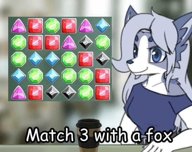 Match 3 with a fox