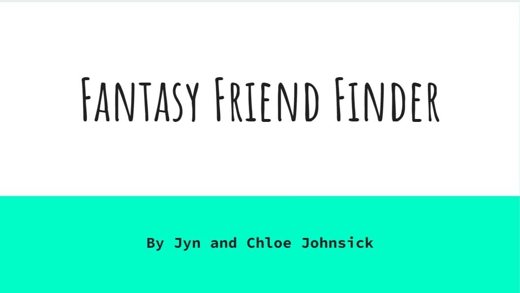 Fantasy Friend Finder